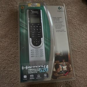 Logitech Harmony 520 Advanced Remote Control *New, Read*